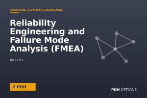 Reliability Engineering and Failure Mode Analysis (FMEA) — PDH Options course cover