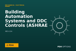 Building Automation Systems and DDC Controls (ASHRAE Guideline 36) — PDH Options course cover