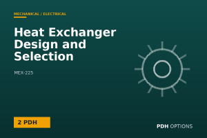 Heat Exchanger Design and Selection — PDH Options course cover