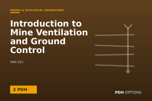 Introduction to Mine Ventilation and Ground Control — PDH Options course cover