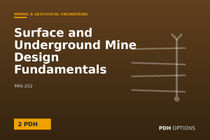 Surface and Underground Mine Design Fundamentals — PDH Options course cover