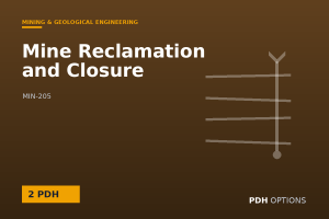 Mine Reclamation and Closure — PDH Options course cover