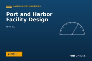 Port and Harbor Facility Design — PDH Options course cover