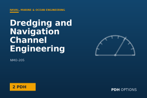Dredging and Navigation Channel Engineering — PDH Options course cover