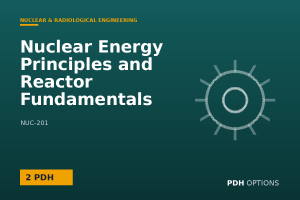 Nuclear Energy Principles and Reactor Fundamentals — PDH Options course cover