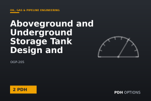 Aboveground and Underground Storage Tank Design and Compliance — PDH Options course cover