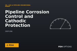 Pipeline Corrosion Control and Cathodic Protection — PDH Options course cover