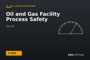 Oil and Gas Facility Process Safety — PDH Options course cover