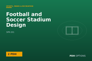 Football and Soccer Stadium Design — PDH Options course cover