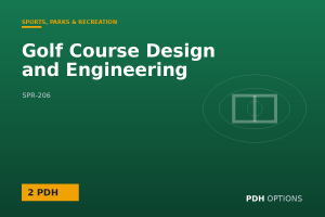 Golf Course Design and Engineering — PDH Options course cover