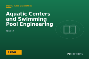 Aquatic Centers and Swimming Pool Engineering — PDH Options course cover