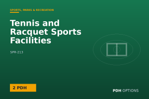 Tennis and Racquet Sports Facilities — PDH Options course cover