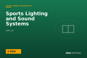 Sports Lighting and Sound Systems — PDH Options course cover