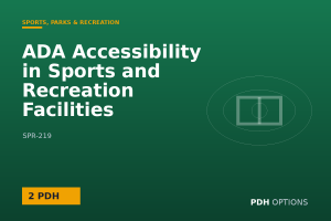 ADA Accessibility in Sports and Recreation Facilities — PDH Options course cover