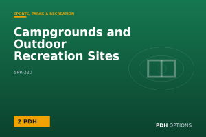 Campgrounds and Outdoor Recreation Sites — PDH Options course cover