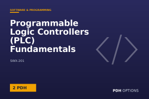 Programmable Logic Controllers (PLC) Fundamentals — PDH Options course cover